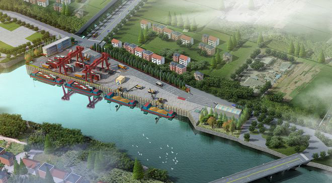 杭州下沙综合作业区港口项目