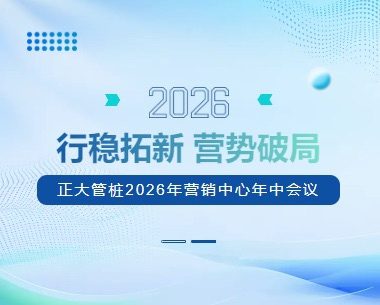 行稳拓新 营势破局丨正大管桩2026年营销中心年中会议